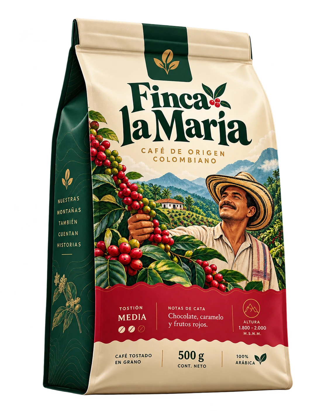 Bolsa de café Finca La María, 500 g
